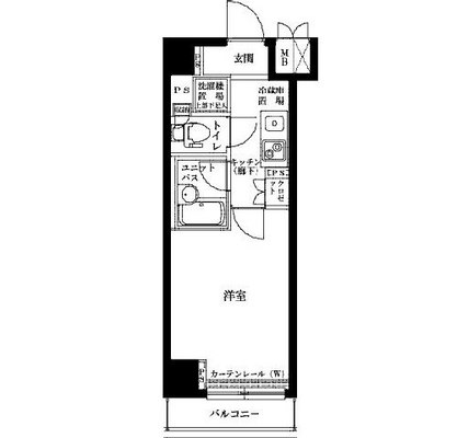 東京都大田区池上７丁目 賃貸マンション 1K